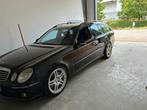 Mercedes e55 amg, Auto's, Automaat, Zwart, Zwart, Leder