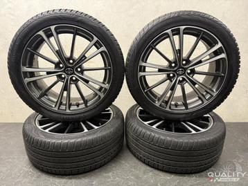 5x100 17 inch Subaru BRZ, GT86, Velgen + Banden 215/45/17 21 beschikbaar voor biedingen