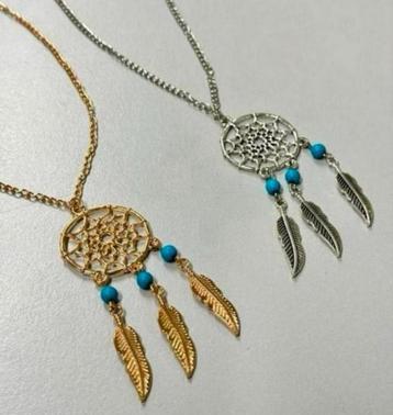 Dromenvanger ketting dames vrouwen - Zilver of goud kleur beschikbaar voor biedingen