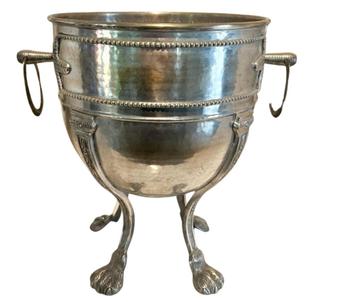 Zilveren plantenbak Jardiniere of champagne koeler beschikbaar voor biedingen