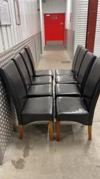 Eetkamerstoelen, Huis en Inrichting, Ophalen of Verzenden, Gebruikt, Bruin