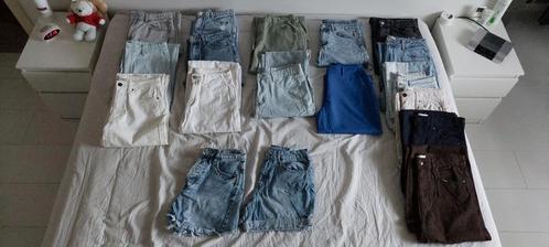 Lot van 18 broeken maat 36(s)/38  (only, villa, frances,...), Kleding | Dames, Dames-kledingpakketten, Zo goed als nieuw, Maat 36 (S)