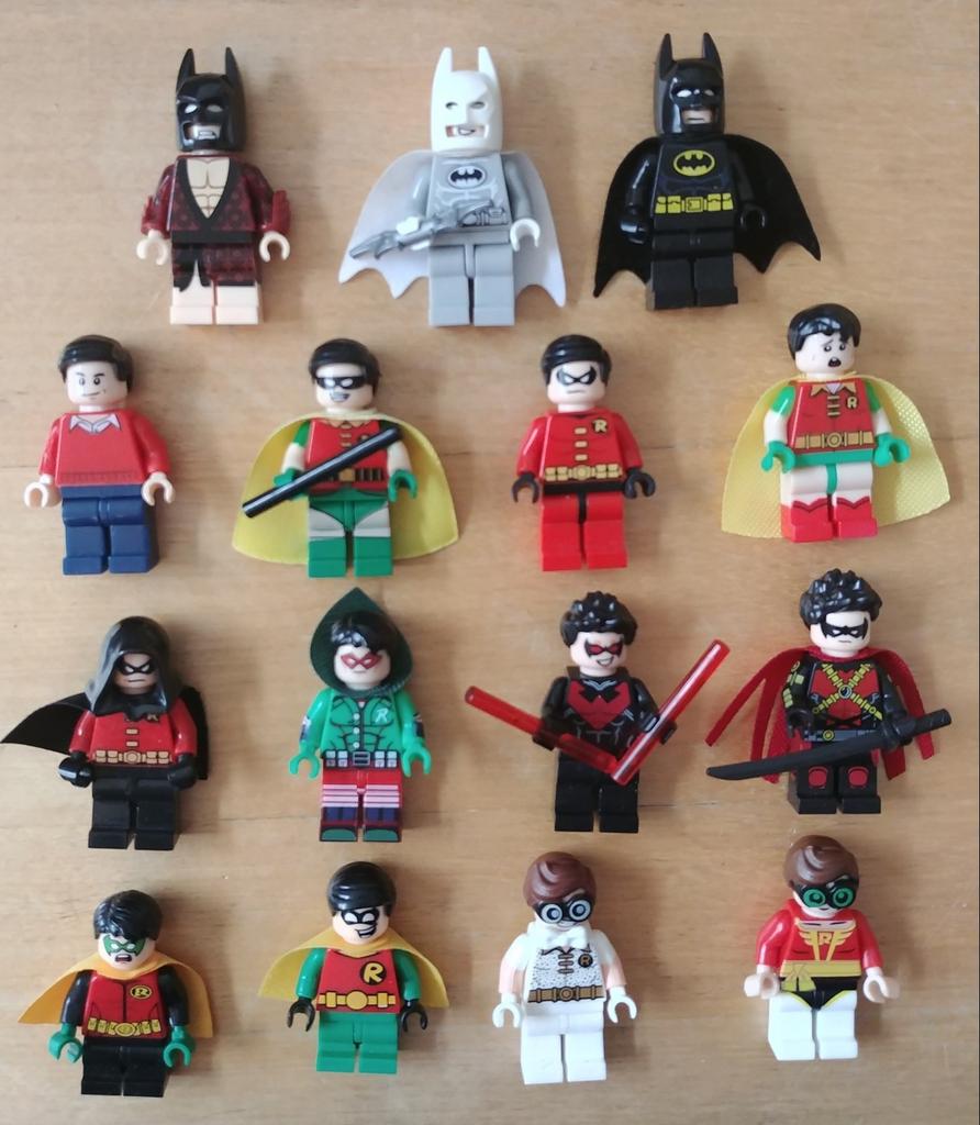 Batman Robin figuren geen Lego, Ophalen of Verzenden, Nieuw, Duplo