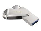 SanDisk Ultra Dual Drive Luxe - USB-stick - 128 GB, Ophalen of Verzenden, Nieuw, SanDisk, 128 GB