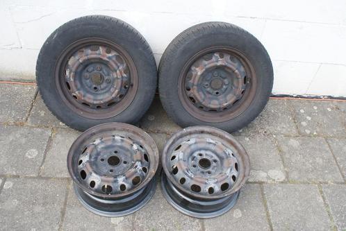 14 inch Stalen Velgen 4x100 Mazda e.a, Auto-onderdelen, Banden en Velgen, Velg(en), All Season, 14 inch, 185 mm, Personenwagen
