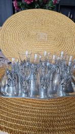 vintage borrelglazen, Antiek en Kunst, Ophalen of Verzenden