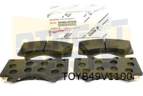 Toyota Tundra (8/17-) remblokset voorzijde Origineel! 044650, Auto-onderdelen, Remmen en Aandrijving, Toyota, Nieuw, Ophalen of Verzenden