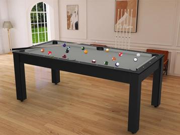 Billard Américain 7ft neuf convertible en salle à manger beschikbaar voor biedingen