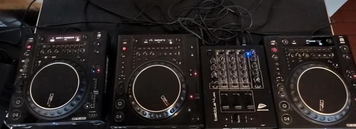 DJ-setup, zie omschrijving, Muziek en Instrumenten, Dj-sets en Draaitafels, Gebruikt, Reloop, Ophalen of Verzenden