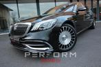 MERCEDES S560 MAYBACH *4MATIC*1 EIGENAAR*DEALER OHB*FULL*, Auto's, Mercedes-Benz, Automaat, Zwart, Leder, USB