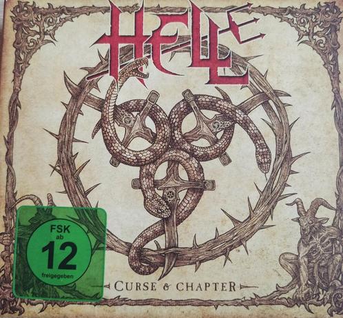 CD-DVD Hell, Curse&chapter.Deluxe, Limited Edition, Digipak., Cd's en Dvd's, Cd's | Hardrock en Metal, Zo goed als nieuw, Ophalen of Verzenden