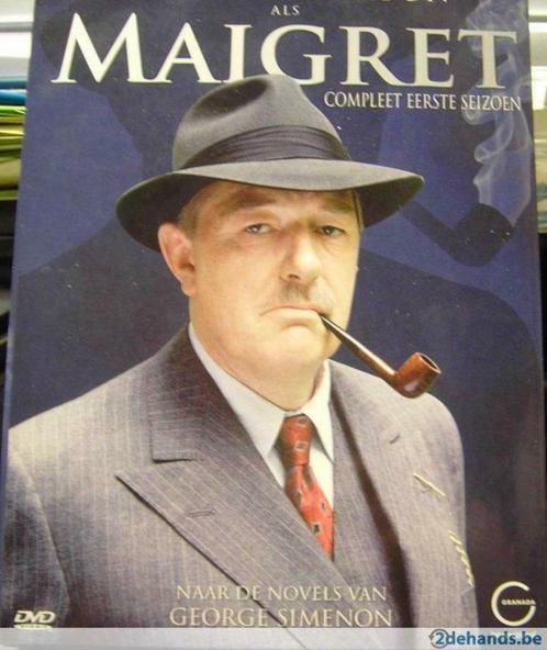 MAIGRET seizoen 1, Cd's en Dvd's, Dvd's | Tv en Series, Zo goed als nieuw, Actie en Avontuur, Boxset, Ophalen of Verzenden