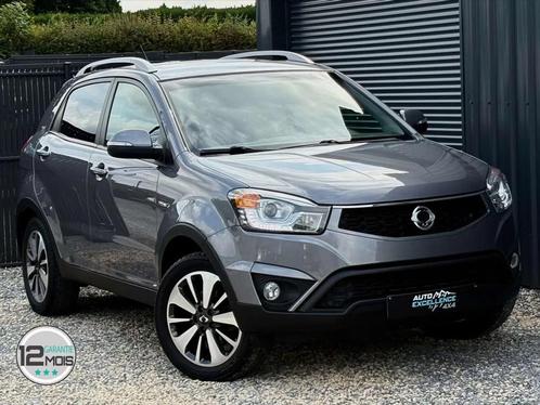 SsangYong Korando 2.0 e-XDi200 Sapphire/ Cuir/ Gps/, Auto's, SsangYong, Te koop, Korando, ABS, Airbags, Airconditioning, Bluetooth