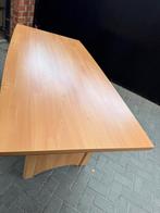 Houten tafel met 6 bijhorende stoelen, Antiek en Kunst, Ophalen
