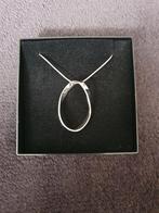 Zilveren halsketting van Twice as nice, Handtassen en Accessoires, Kettingen, Met hanger, Gebruikt, Ophalen of Verzenden, Zilver