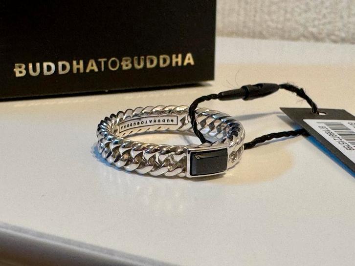 Buddha to Buddha ring 14 karaat goud! maat 20,4mm / nieuw!, Handtassen en Accessoires, Ringen, Nieuw, Dame of Heer, 20 of groter