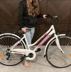 Dames fiets, Ophalen