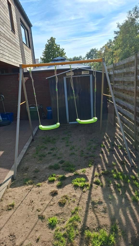 Trigano schommelset uitstekende kwaliteit, Tuin en Terras, Overige Tuin en Terras, Zo goed als nieuw, Ophalen