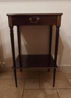 mahoniehouten vintage tafeltje, Antiek en Kunst, Ophalen of Verzenden