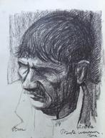 ANTOON CATRIE / BOER / ORIGINEEL WERK / 40x30cm / SIG, Ophalen of Verzenden