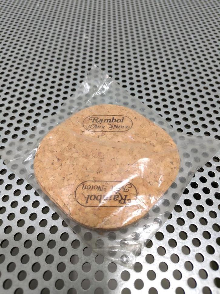 Set kurken onderzetters (3 st.), "Rambol aux Noix"., Huis en Inrichting, Woonaccessoires | Onderzetters, Nieuw, Glas of Kopje