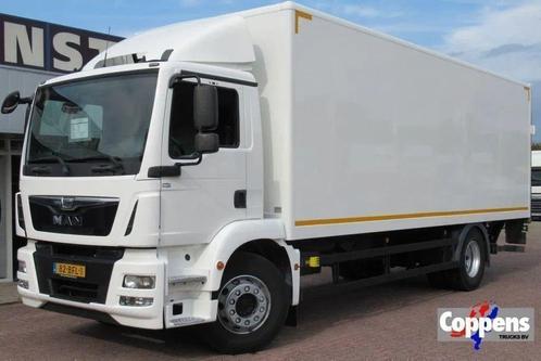 MAN TGM 18.250 Bak + klep Euro 6, Auto's, Vrachtwagens, Bedrijf, ABS, Climate control, Cruise Control, Navigatiesysteem, MAN, Diesel