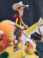 Lucky Luke & Jolly Jumper Cartoon Kingdom, Verzamelen, Ophalen of Verzenden, Overige figuren, Nieuw, Beeldje of Figuurtje