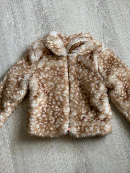 Winterjas Meisjes fake fur merk Someone maat 104, Kinderen en Baby's, Kinderkleding | Maat 104, Zo goed als nieuw, Meisje, Jas