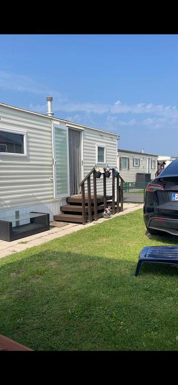Caravane à vendre au Camping aan zee Middelkerke., Jusqu'à 2
