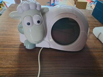 Zazu Kinder wekker Sam het Schaap Grijs - incl. nachtlamp fu, Enlèvement, Utilisé