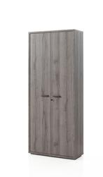 (Boeken-)kast splinternieuw grijs 216cm x 90cm hoge deuren, Huis en Inrichting, Kasten | Boekenkasten, Ophalen, Met deur(en), 200 cm of meer
