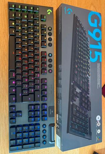 Logitech G915 keyboard RGB beschikbaar voor biedingen