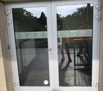 dubbele deur aluminium reynaers deur, Doe-het-zelf en Bouw, Deuren en Vliegenramen, Ophalen, Gebruikt