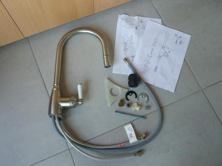 Keukenmengkraan met uittrekbare sproeikop Elverdam Ikea, Doe-het-zelf en Bouw, Overige Doe-Het-Zelf en Bouw, Ophalen of Verzenden