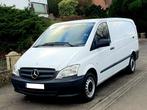 Mercedes-Benz Vito 2.2CDI 136PK 128.000 km langchassis Clim, Auto's, Bestelwagens en Lichte vracht, Euro 5, Zwart, Wit, Mercedes-Benz