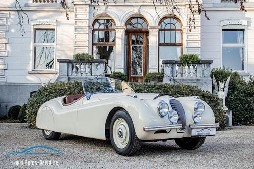 Jaguar XK 120 Open Top Speedster (OTS) LHD 1951 MATCHING NR, Auto's, Jaguar, Bedrijf, Te koop, XK, Lederen bekleding, Mistlampen