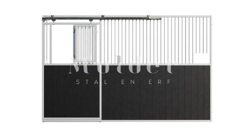 Voorwand Basic met minideur in schuifdeur | NIEUW | Voorraad, Dieren en Toebehoren, Stalling en Weidegang, Opfok, Stalling, Weidegang