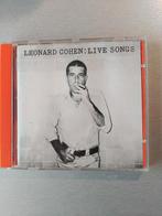Cd. Leonard Cohen. Live Songs., Cd's en Dvd's, Cd's | Pop, Ophalen of Verzenden, Zo goed als nieuw