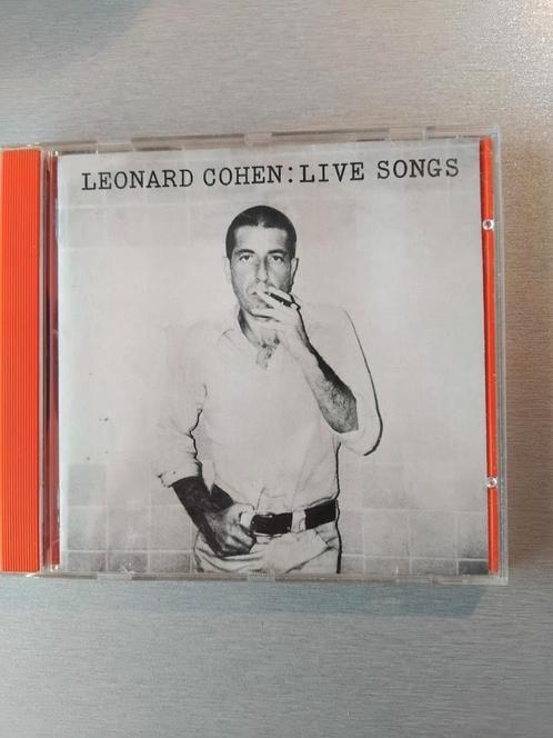 Cd. Leonard Cohen. Live Songs., Cd's en Dvd's, Cd's | Pop, Zo goed als nieuw, Ophalen of Verzenden