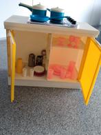 Keukenkastje voor Barbiepoppen, Kinderen en Baby's, Speelgoed | Poppenhuizen, Ophalen of Verzenden, Zo goed als nieuw