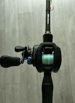 Shimano SLX DC baitcasting reel + Abu Garcia Beast X hengel, Watersport en Boten, Ophalen, Zo goed als nieuw, Complete set