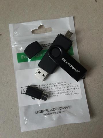 Clé USB 32 Go + USB-C +USB Android