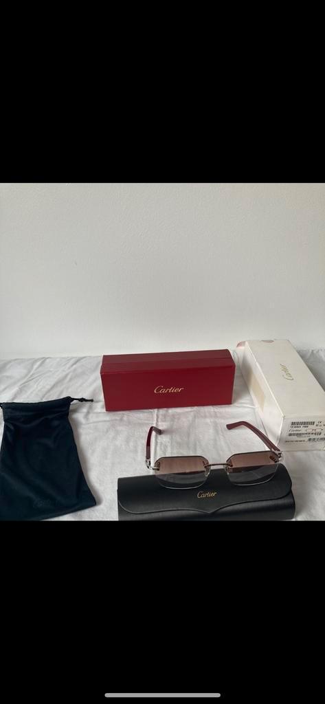 Cartier zonnebril, Handtassen en Accessoires, Zonnebrillen en Brillen | Heren, Zonnebril, Ophalen of Verzenden