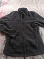 FLEECE JAS ZWART MERK DECATLON - MAAT EU LARGE, Kleding | Dames, Jassen | Winter, Zwart, Maat 42/44 (L), Ophalen of Verzenden