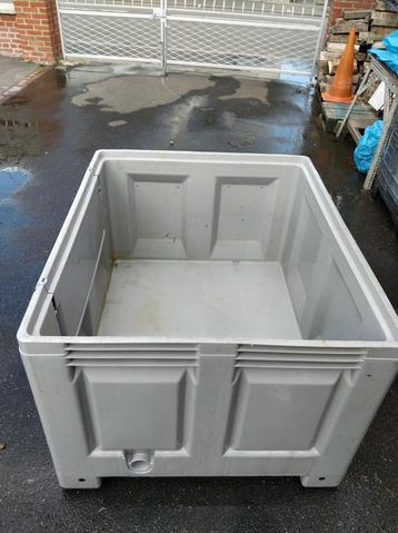 Palox plastique, Enlèvement, Utilisé