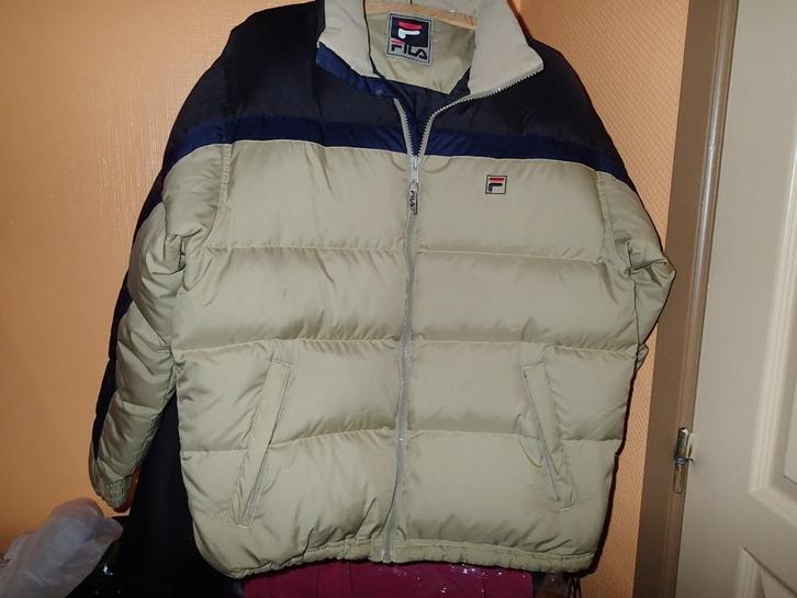 Doudoune Fila, Kleding | Heren, Jassen | Winter, Gedragen, Zwart, Ophalen of Verzenden