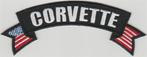 Chevrolet Corvette stoffen opstrijk patch embleem #15, Verzamelen, Verzenden, Nieuw