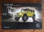 Mercedes G 500 4x4. Le nouveau modèle de sonde. 06/2015, Livres, Enlèvement ou Envoi, Neuf, Mercedes