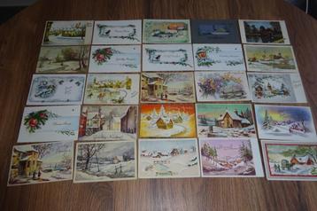 LOT 135 postkaarten fantasie - Lot 135 cartes fantaisie beschikbaar voor biedingen