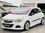 OPEL CORSA * OPC LINE !!!! ** NAVI ** 2011 ** 1.4 BENZINE, Euro 5, Lederen bekleding, Wit, Leder